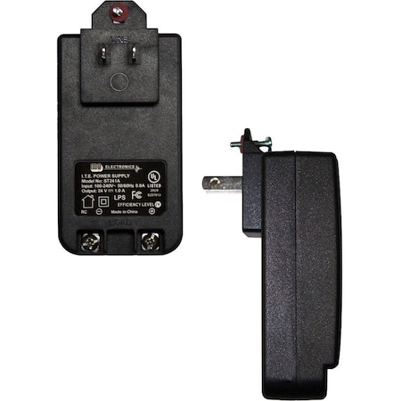 Mg Electronics Power Supply, 100 to 240V AC, 12V DC, 2A, Screw Mount ST-122A